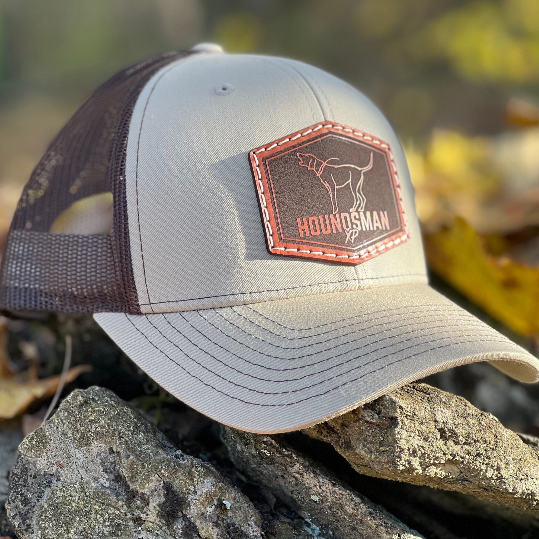 HXP Leather Patch Cap – Houndsman XP